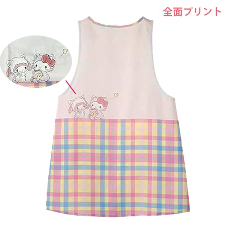 【入荷しました！】サンリオキャラクターズ こねこ キャラクターエプロン Y-4153【M-L】