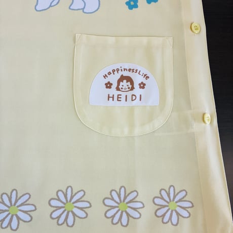 【26年夏新作】ウキウキハイジ キャラクターエプロン SA4221【M-L】