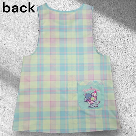 タキシードサム パフェ キャラクターエプロン Y-4171【M-L】