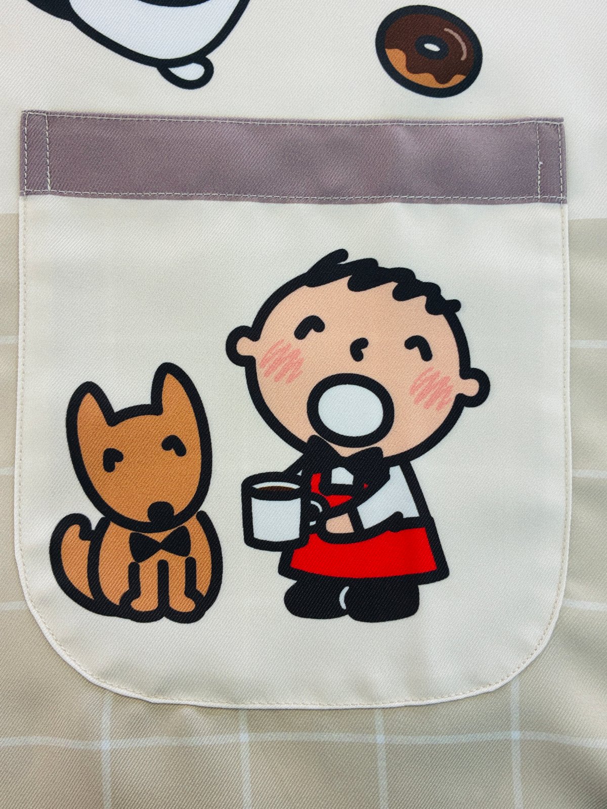 再々入荷！】みんなのたあ坊 ティータイム キャラクターエプロン Y
