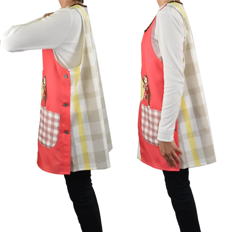 くまのがっこう　　おさるのジョージ　エプロン　2枚 くまのがっこう おさるのジョージ エプロン 2枚 くまのがっこう