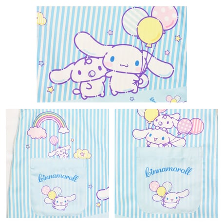 シナモロール キャラクターエプロン Y-4155【M-L】