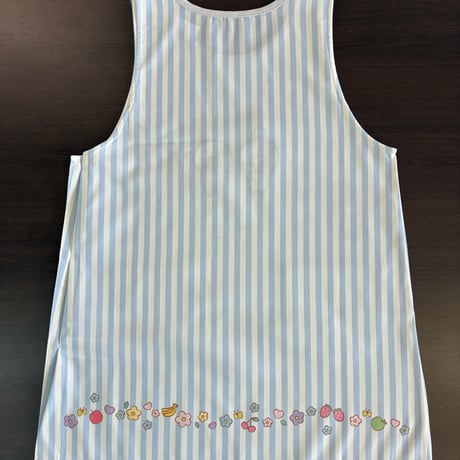 【26年夏新作】モンチッチ＆モンチッチフレンズ ストライプ キャラクターエプロン MA4192【M-L】