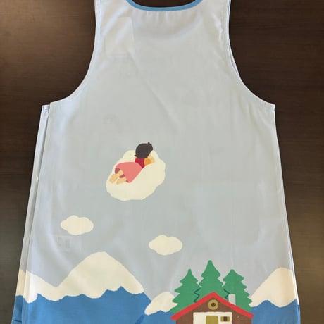【26年夏新作】ぷかぷかハイジ キャラクターエプロン SA4219【M-L】