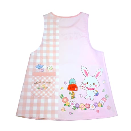 ウィッシュミーメル キャラクタープリントエプロン Y-4164【M-L】