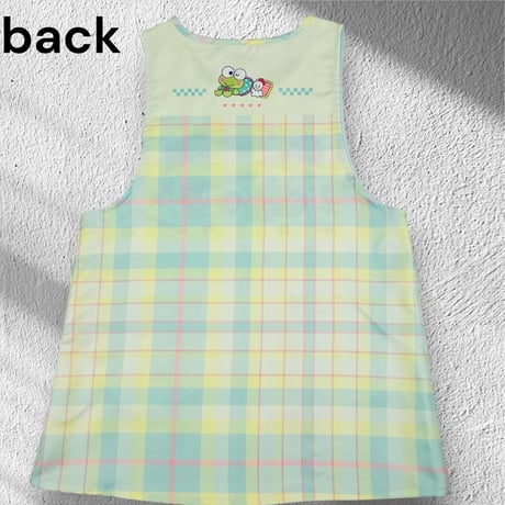 けろけろけろっぴ なかよし キャラクターエプロン Y-4173【M-L】