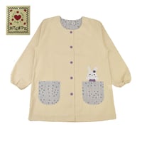 おてんばママ アニマル刺繍アップリケ付き【背フリース】カッポー YC-2229【M-L】