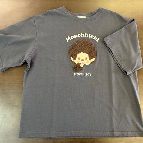 【入荷しました！】モンチッチ キャラクターTシャツ MT-4267-2 / スミクロ【Mサイズ|Lサイズ】