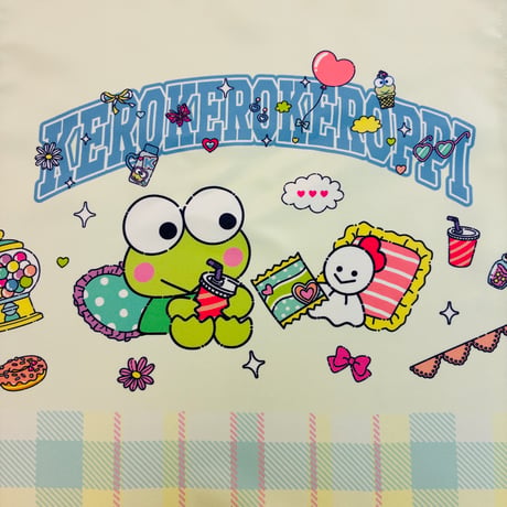 けろけろけろっぴ なかよし キャラクターエプロン Y-4173【M-L】