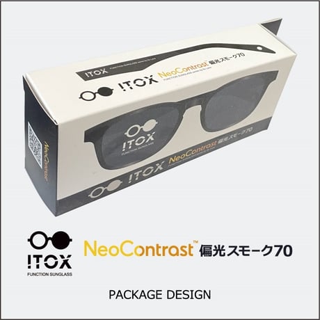ITOX - イトックス　ネオコントラスト 偏光スモーク70（度なし）