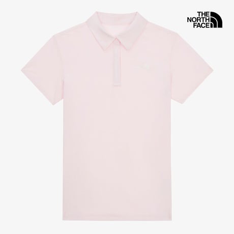 W'S ICE GREEN S/S POLO LIGHT PINK NT7PR32B