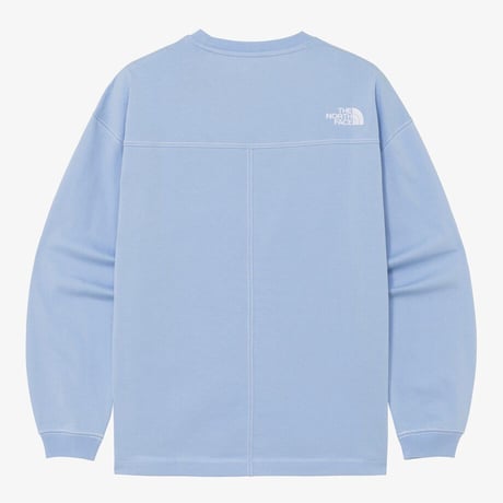 ESSENTIAL L/S R/TEE POWDER BLUE NT7TR01M