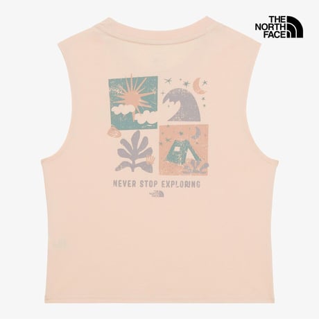 EVERGREEN SLEEVELESS PALE PEACH NT7VR00D