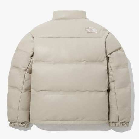 LEATHER NUPTSE DOWN JACKET BEIGE NJ1DP57L