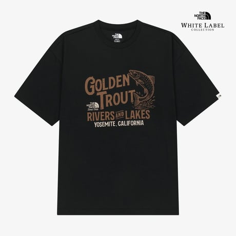 LAKE S/S R/TEE BLACK NT7US28K