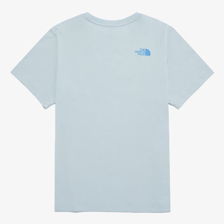 TNF HANGEUL S/S R/TEE 6 LIGHT BLUE NT7UR54G