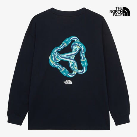 M'S KARABINER L/S R/TEE MIDNIGHT NAVY NT7TR70B