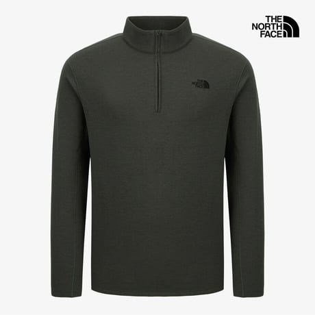 M'S FORGE L/S ZIP TEE SEPIA NT7LS52B