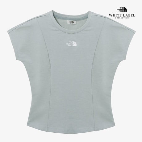 W'S DELPHIE S/S R/TEE COOL GRAY NT7UR30M
