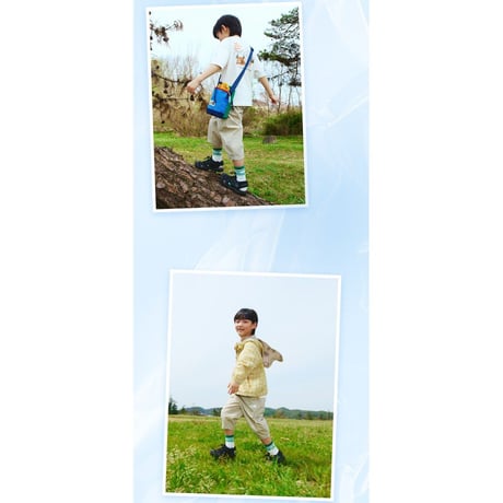 K'S HIKE CAPRI CREW SET MELANGE GREY NT7US14U
