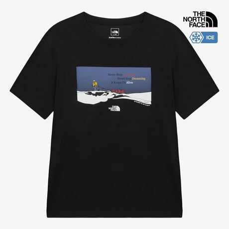 M’S 69DAYS EXPEDITION S/S R/ TEE 2 BLACK NT7US63A