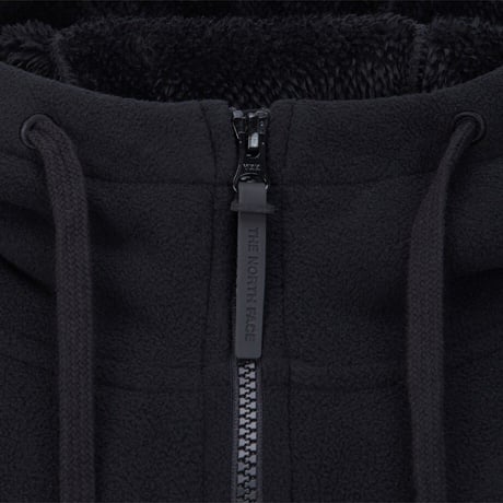 M'S FURRY EX FLEECE HOODIE BLACK NJ4FS62A