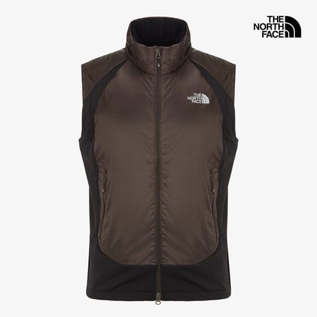 PACER FLEECE VEST BROWN NV4FR53B
