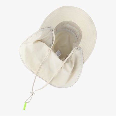 K'S LIGHT SUNSHIELD HAT WHITE SAND NE3HS01S