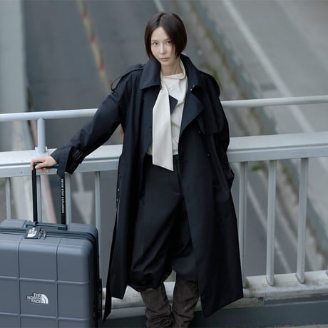 W'S STRATA TRENCH COAT BLACK NC2HS80A