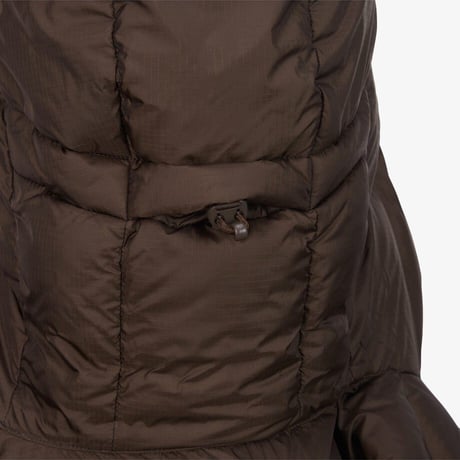 W'S TRAIL PACK DOWN JACKET DARK BROWN NJ1DS93C