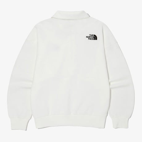 COMFY HALF ZIP SWEATSHIRTS IVORY NM5MQ01K