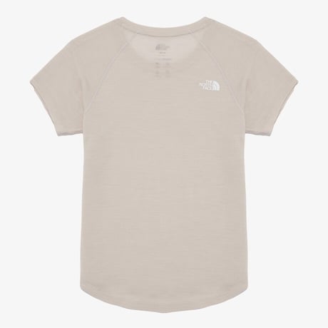 W'S MERINO BREEZE S/S R/TEE WHITE SAND NT7UR31B