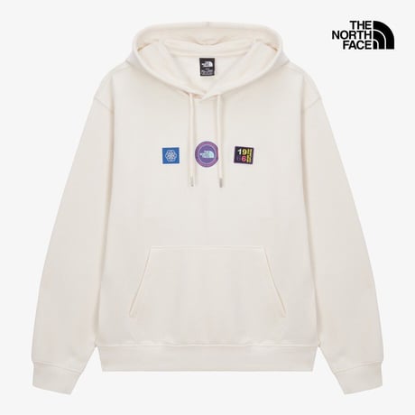 【SUMMIT SERIES】U EXPLORER BADGES RLX HOODIE-GRAPHIC IVORY NM5PS79A