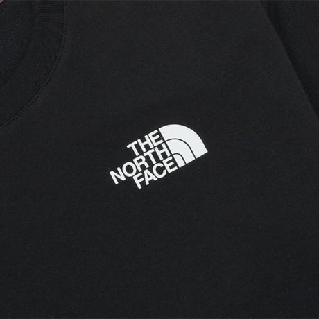 W'S TNF HANGEUL S/S R/TEE BLACK NT7UR42E