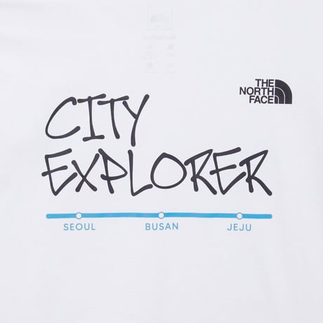 M'S CITY EXPLORER S/S R/TEE WHITE NT7US35B