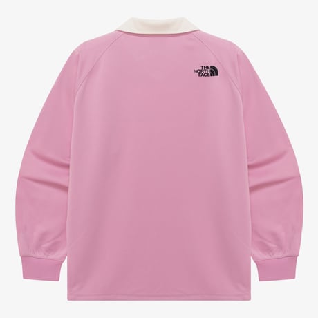 TNF CREW COLLAR L/S TEE LIGHT PINK NT7TR04L
