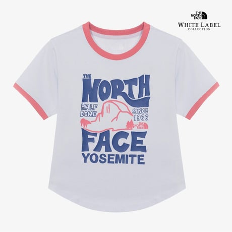 W'S HALF DOME S/S R/TEE LIGHT BLUE NT7UR32M