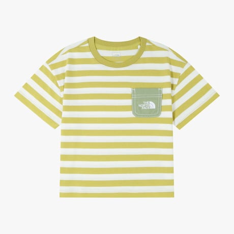 K'S PLAYON STRIPE CREW SET DARK YELLOW NT7US12T