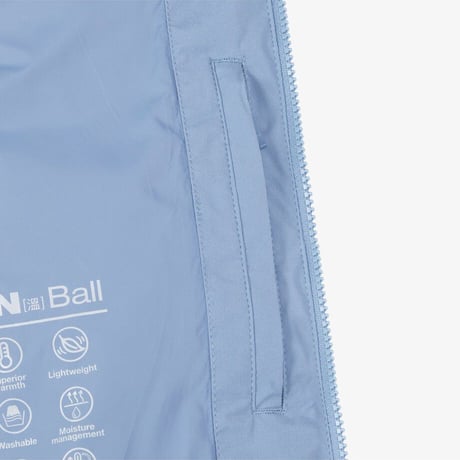 W'S VAIL ON JACKET MILKY BLUE NJ3NS88B