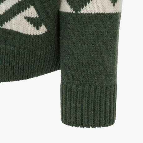 K'S COWICHAN CARDIGAN JUNGLE GREEN NJ5SR52U