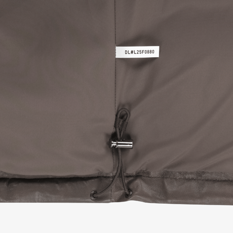 【数量限定】W'S LEATHER NUPTSE JACKET (RDS) LIGHT BROWN NJ1DR89K