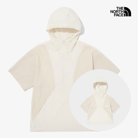 DAY TECH S/S ANORAK CREAM NA3LQ02A
