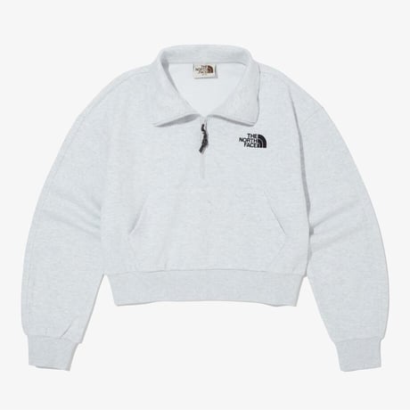 COMFY HALF ZIP SWEATSHIRTS OATMEAL NM5MQ01J