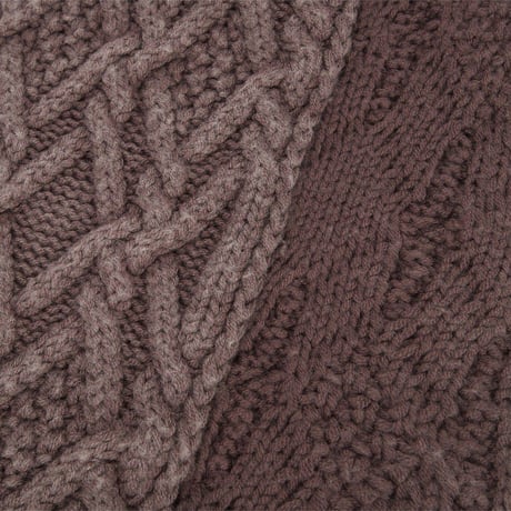 OBLIQUE CABLE MUFFLER BROWN NA5IS84B