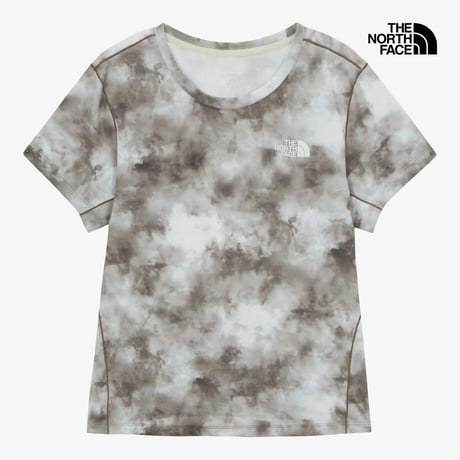 W'S TNF RUN S/S R/TEE DUNE NT7US34C