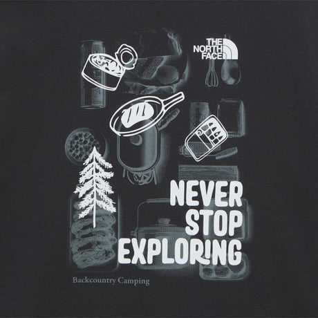 M'S DAYCAMPER S/S R/TEE CHARCOAL GREY NT7US23A