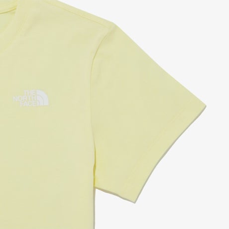 W’S COTTON BASIC S/S R/TEE LIGHT YELLOW NT7UR30C