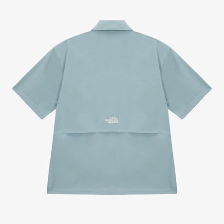 PEAKHILL S/S SHIRTS GRAYISH TURQUOISE NH8SS01D