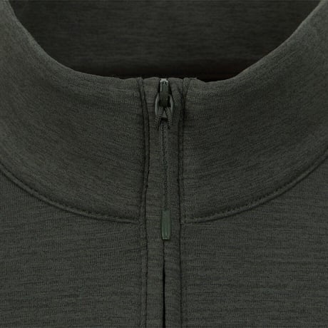 W'S FORGE L/S ZIP TEE SEPIA NT7LS82A