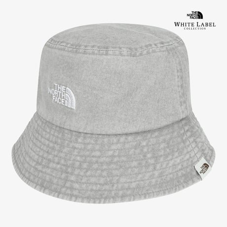 LOGO BUCKET HAT GRAY NE3HS00L